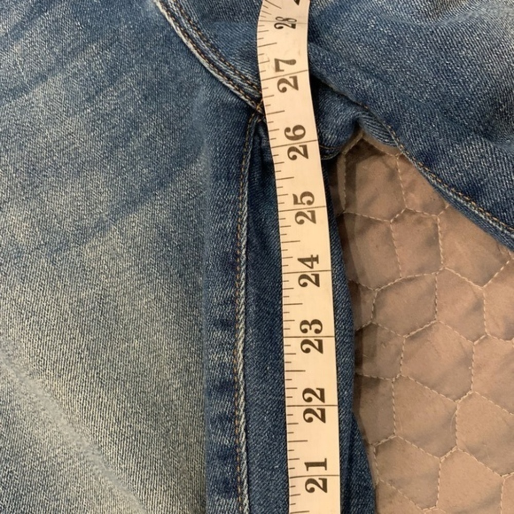Mavi Distressed Alissa Ankle Jean - High Rise Super Skinny - Picture 5 of 8